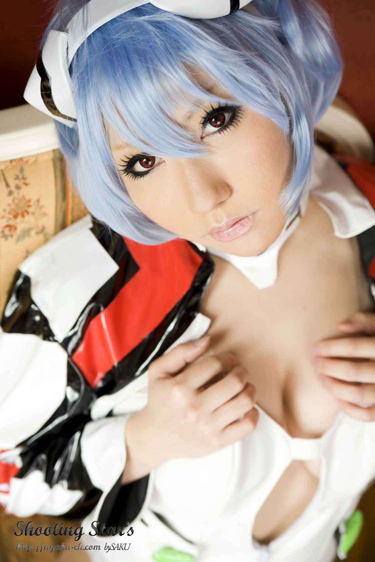 [Cosplay]  Evangelion - Big Tits Rei Ayanami 2